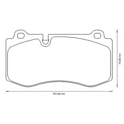 Brembo Brake Pad Front